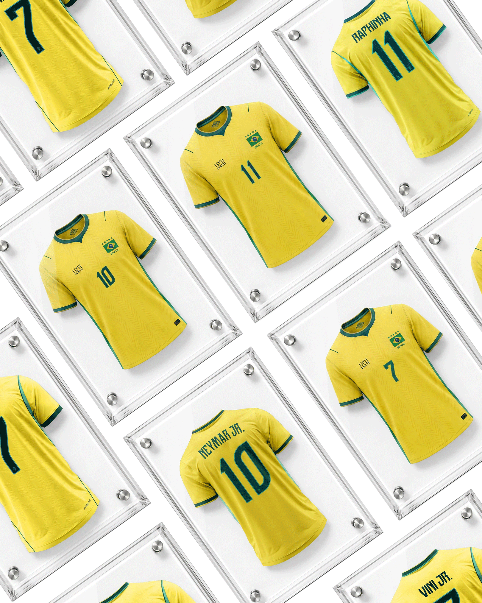 LEGXI Heritage Minis - Brazil