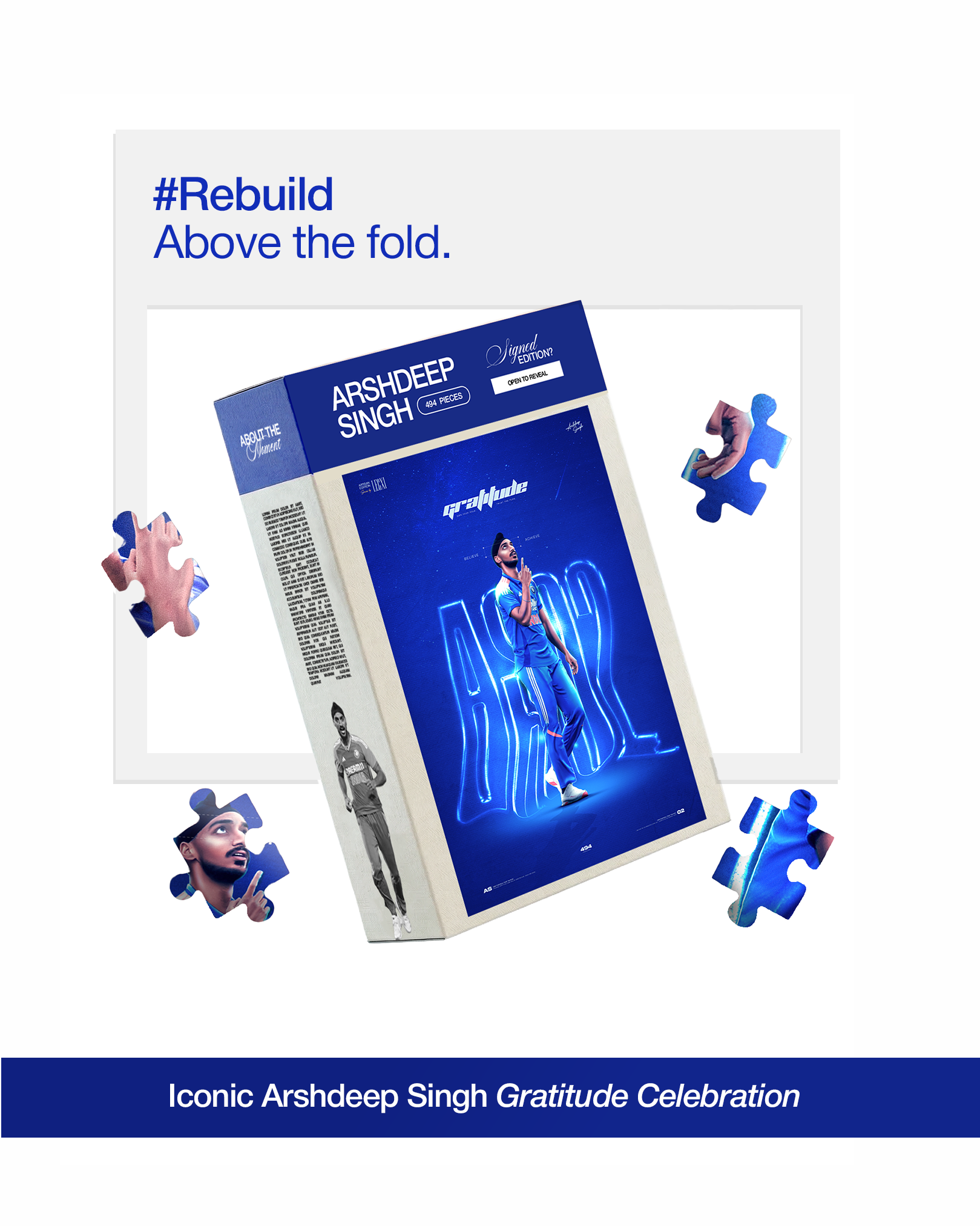 Rebuild : Arshdeep Singh Gratitude Moment