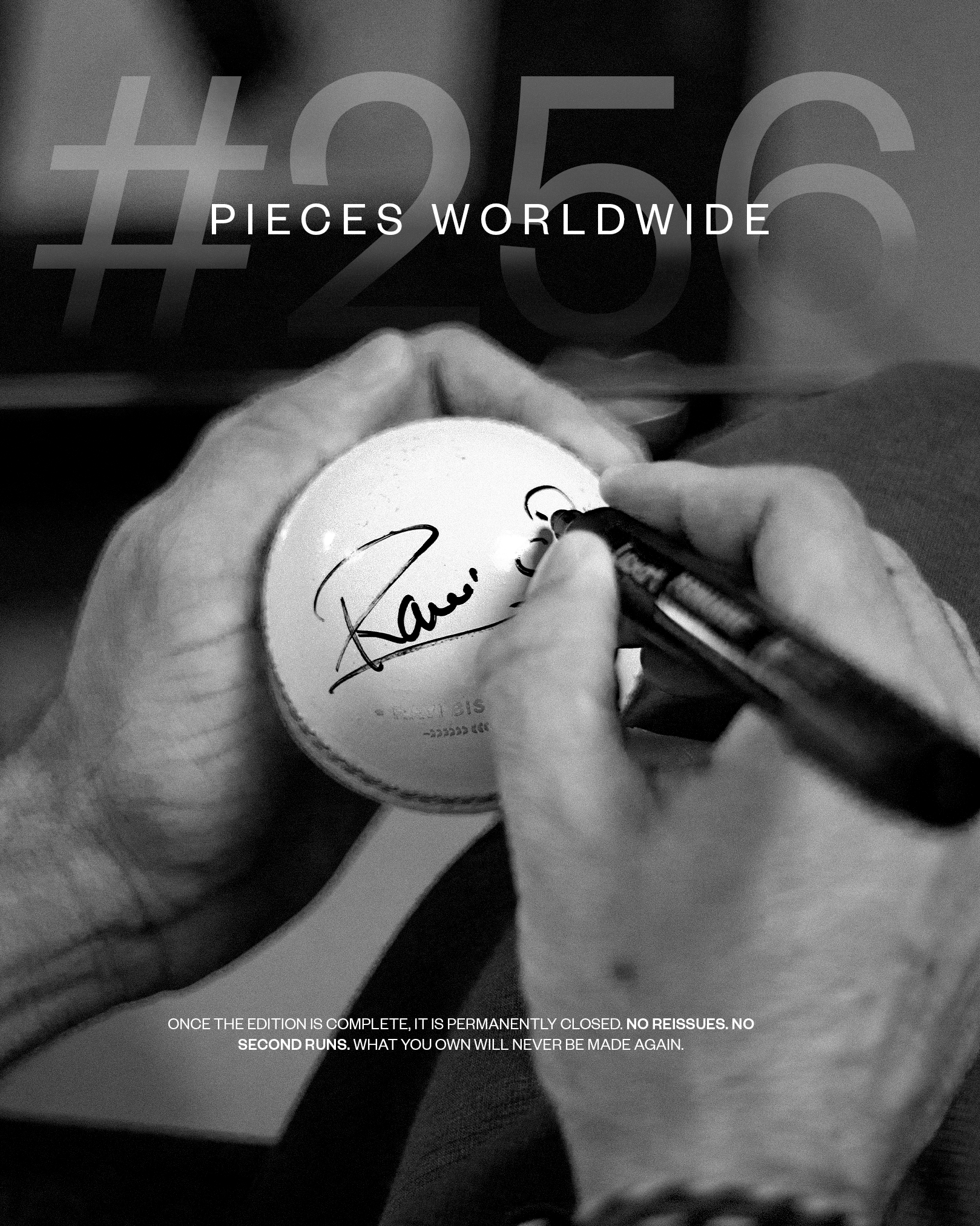 Ravi Bishnoi: Official Hand-Signed Ball